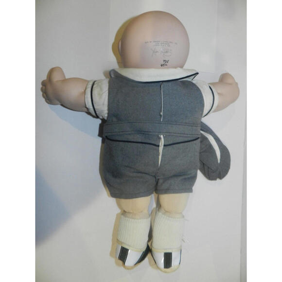 Vintage Cabbage Patch Kids Porcelain Collection Timothy David 1985 Bald Green - Picture 5 of 6